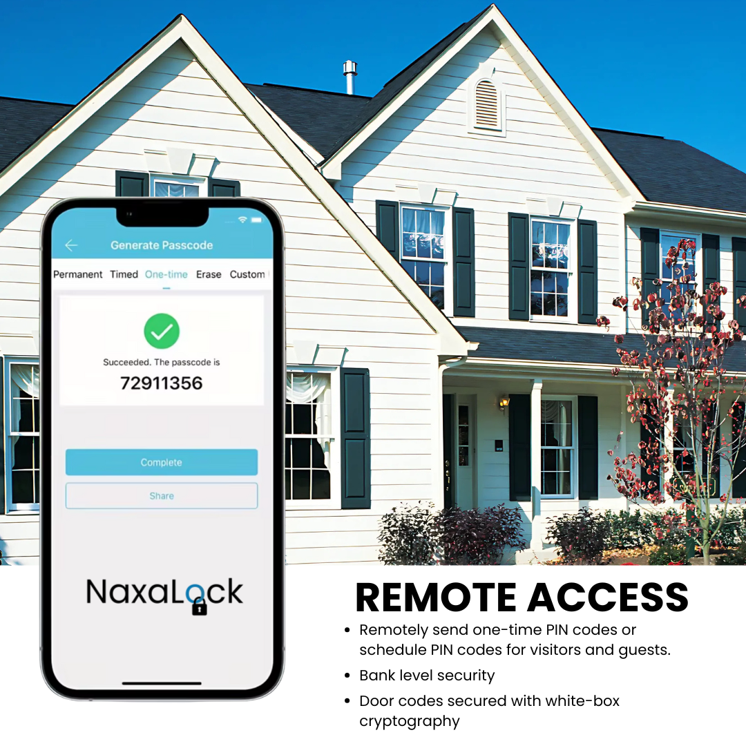 Naxalock - Instant Entry Smart Door Lock