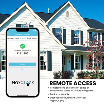 Naxalock - Instant Entry Smart Door Lock