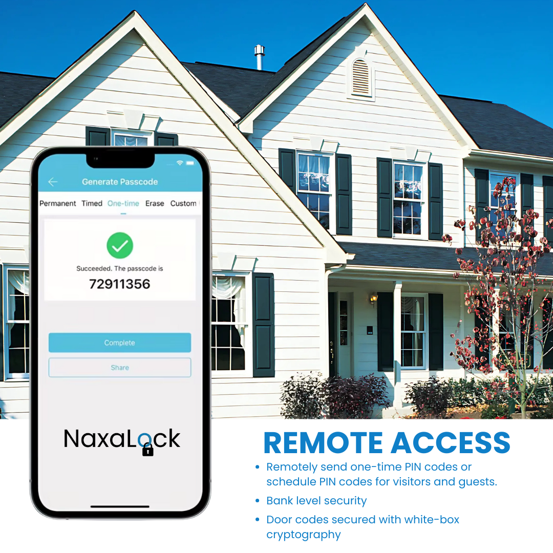 Naxalock - Instant Entry Smart Door Lock