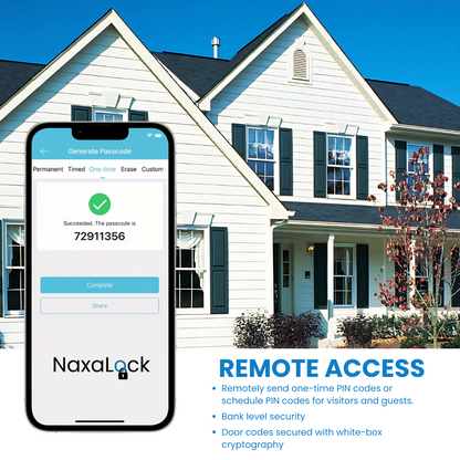 Naxalock - Instant Entry Smart Door Lock
