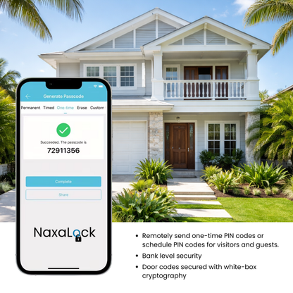 Naxalock - Instant Entry Smart Door Lock