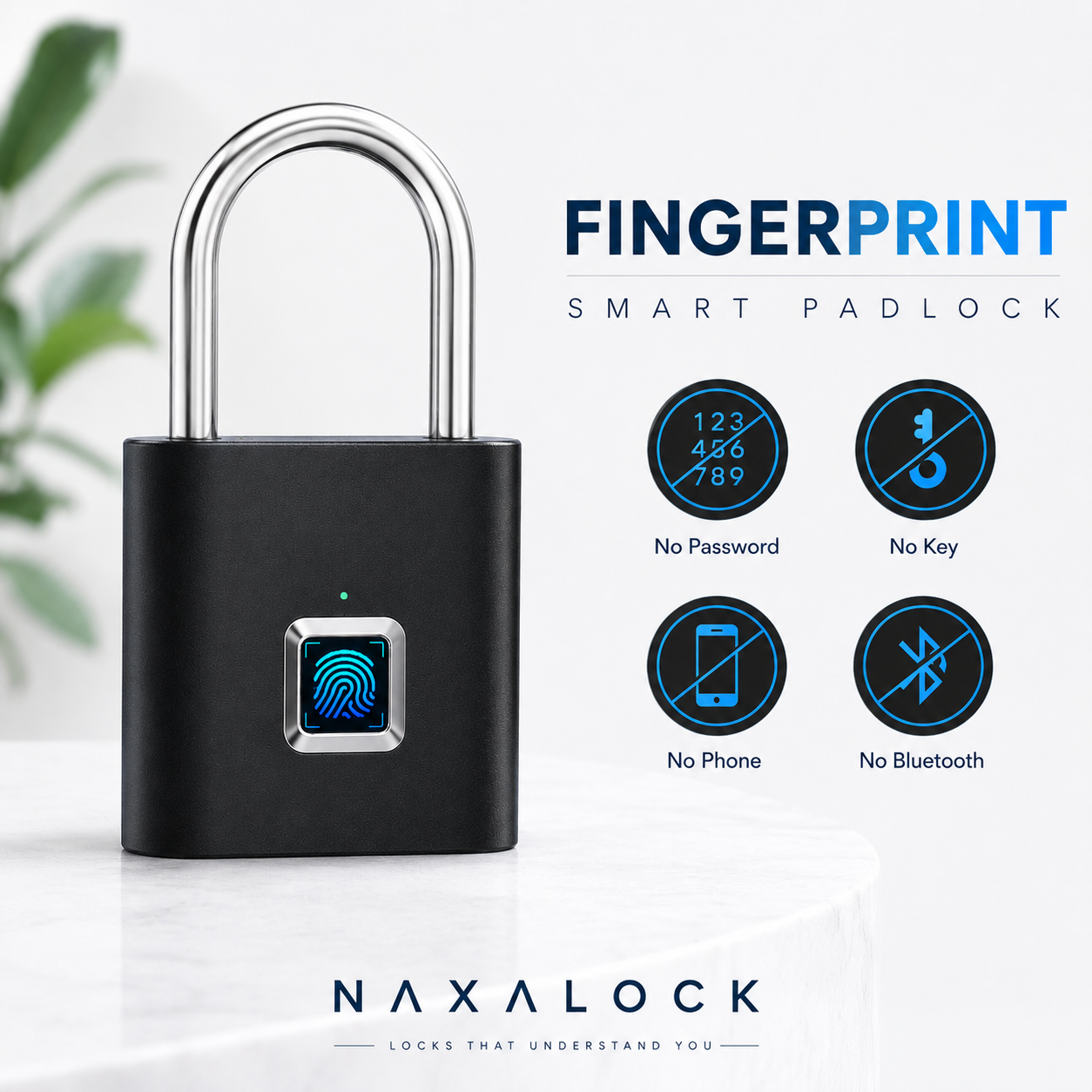 NaxaLock - Personal Smart Fingerprint Lock