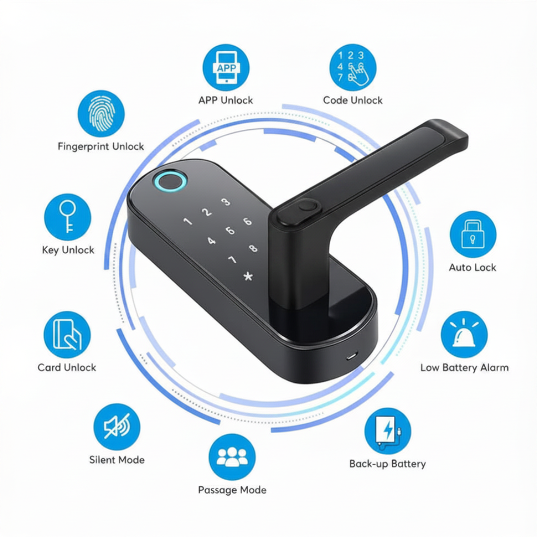 Naxalock - Instant Entry Smart Door Lock