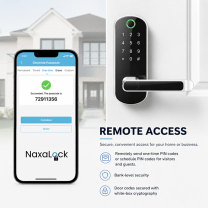Naxalock - Instant Entry Smart Door Lock